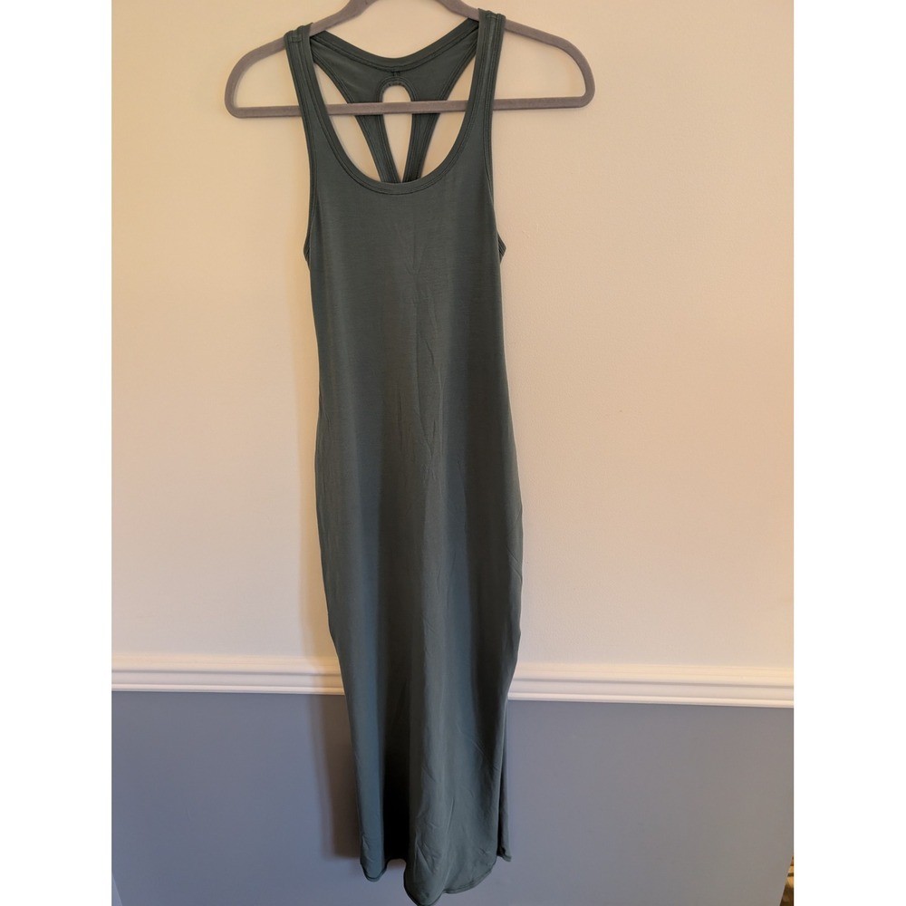 Lululemon Restore & Revitalize Maxi dress Racerback juniper green size 2*